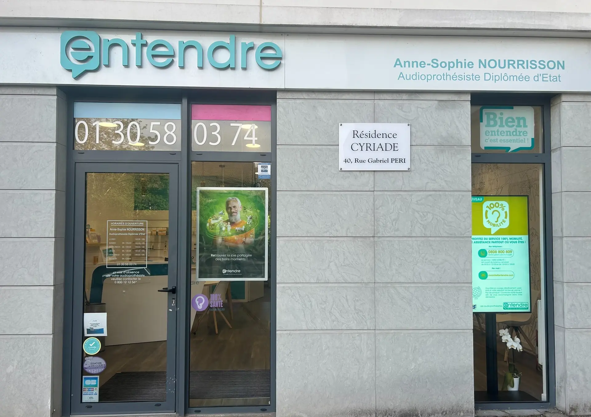 Photo Audioprothésiste Entendre Saint Cyr l'Ecole